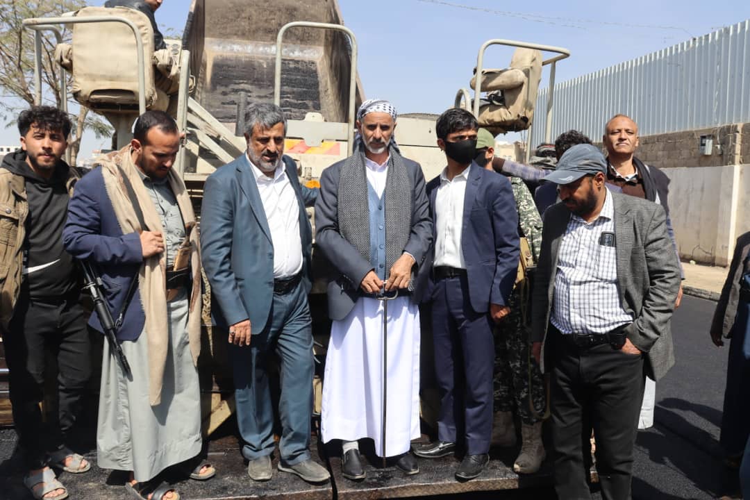 العلامة مفتاح يطلّع على سير العمل بمشروعين خدميين بأمانة العاصمة